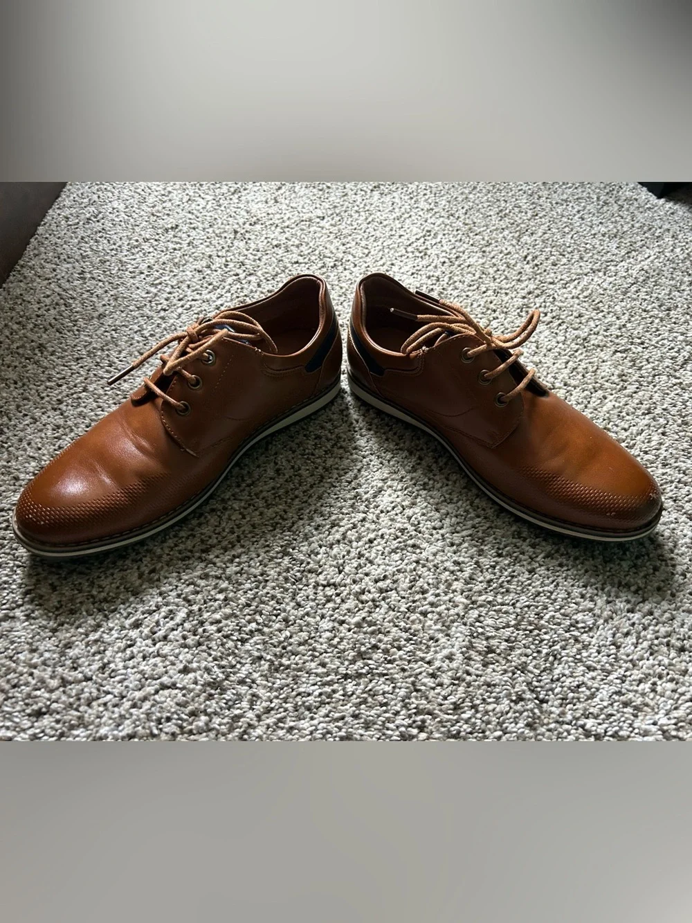 Bruno Marc | Boys Lace-Up Dress Shoes in Cognac Brown